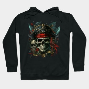 Pirate Captain Skull Hoodie